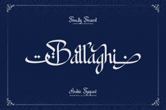 Ballaghi | Arabic Typeface Product Image 1