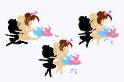 Cute Ballerina 3D SVG Product Image 3