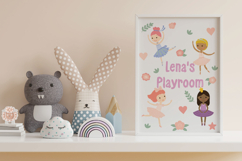 Ballerina Dancing, Pink Tutu Paper Doll, Multi skin tone Product Image 8