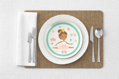 Ballerina Dancing, Pink Tutu Paper Doll, Multi skin tone Product Image 9