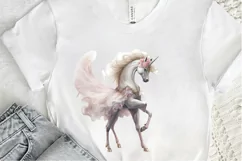 Ballerina Unicorn PNG Clipart Product Image 2