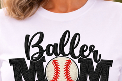 Softball Baseball Mom PNG - Busy Raising Ballers Product Image 3
