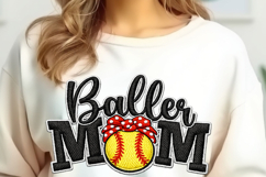 Softball Baseball Mom PNG - Busy Raising Ballers Product Image 4