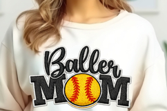 Softball Baseball Mom PNG - Busy Raising Ballers Product Image 5