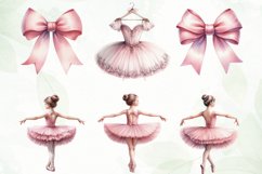 Ballet Dancer Watercolor Sublimation Product Image 5