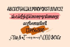 Ballette - Lovely Handrawn Font Product Image 2