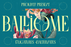 Balliome - Modern Serif Typeface Product Image 1