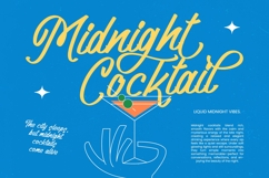 Ballonk Stevihay - Bold Calligraphy Font Product Image 3