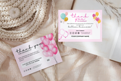 Balloon Business Thank You Card Product Image 7