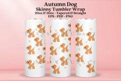 balloon dog skinny tumbler sublimation wrap with high resolution and transparant background are for 20oz and 30oz skinny tumbler