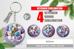 Keychain Balloons Product Image 1