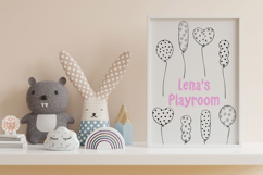 Party Balloons | Hand drawn Birthday Doodles Product Image 6