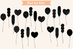 Party Balloons | Hand drawn Birthday Doodles Product Image 8