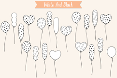 Party Balloons | Hand drawn Birthday Doodles Product Image 9