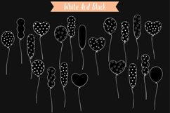 Party Balloons | Hand drawn Birthday Doodles Product Image 12