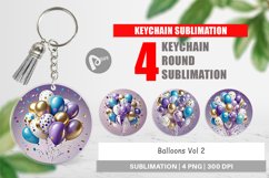 Keychain Balloons Product Image 1