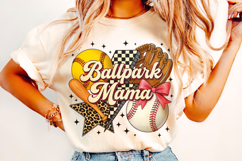 Ballpark Mama PNG, Softball PNG, Baseball PNG, Game Day PNG Product Image 2
