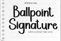 Ballpoint Signature Product Image 1