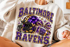 Baltimore Ravens Football PNG Product Image 3