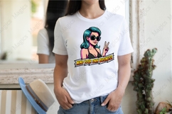 Bam Comic Speech Bubble Retro PNG Sublimation Design Product Image 2