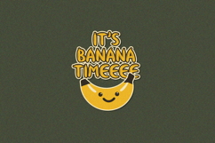 Banacake Playful Tropical Banana Font Product Image 3