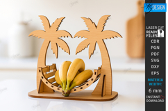 Banana Holder Stands Laser Cut Bundle|Fruit Stand|Home Decor Product Image 6