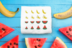 Banana Watermelon Micro Embroidery Set