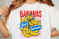 Bananas Stripes Summer PNG Product Image 3