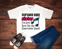 MARCHING BAND SISTER SVG, Marching Band SVG, Band Sister Product Image 2