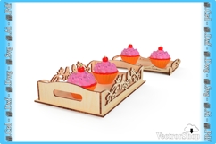 Trays in 2 Models - Decorative Templates for CNC Product Image 2