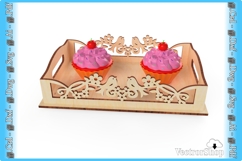 Trays in 2 Models - Decorative Templates for CNC Product Image 3