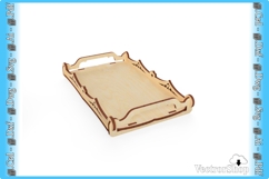 Trays in 2 Models - Decorative Templates for CNC Product Image 4