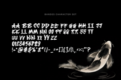 Bandes - The Japanese Brush Font Product Image 5