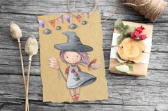 Halloween bundle. Watercolor clipart. 100 png elements Product Image 6