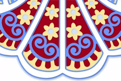 3D layered angel mandala, Christmas angel svg for cricut, Product Image 6