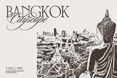 Bangkok Cityscape Sketches Product Image 1