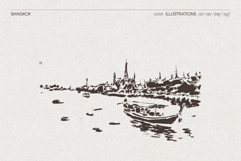Bangkok Cityscape Sketches Product Image 4