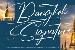 Bangkok Signature - Stylish Signature Font Product Image 1