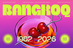 Bangkoq - Groovy Display Sans Product Image 1
