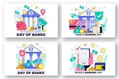 10 International Banking Day Illustration Product Image 3