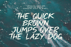 Banly Thecs Urban Brush Font Product Image 5