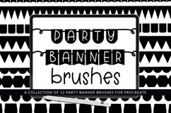 Party Banner Brush Collection for Procreate Product Image 1
