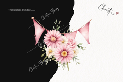 Pink Flower Banner | Spring PNG Product Image 2