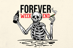 Forever Weekend Skull Product Image 1