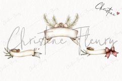 Nordic Banners | Beige Christmas PNG Product Image 3