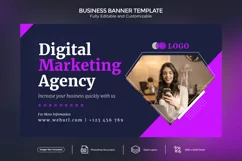 Digital Marketing Agency Business Banner Design Template Product Image 1