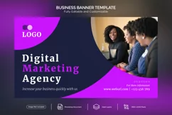 Digital Marketing Agency Business Banner Design Template Product Image 1
