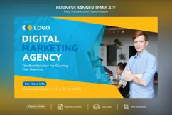 Digital Marketing Agency Business Banner Design Template Product Image 2