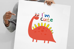 Cute Dinosaurs Childish Print Design Product Image 4
