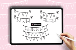 Banner Stamp Brush for Procreate